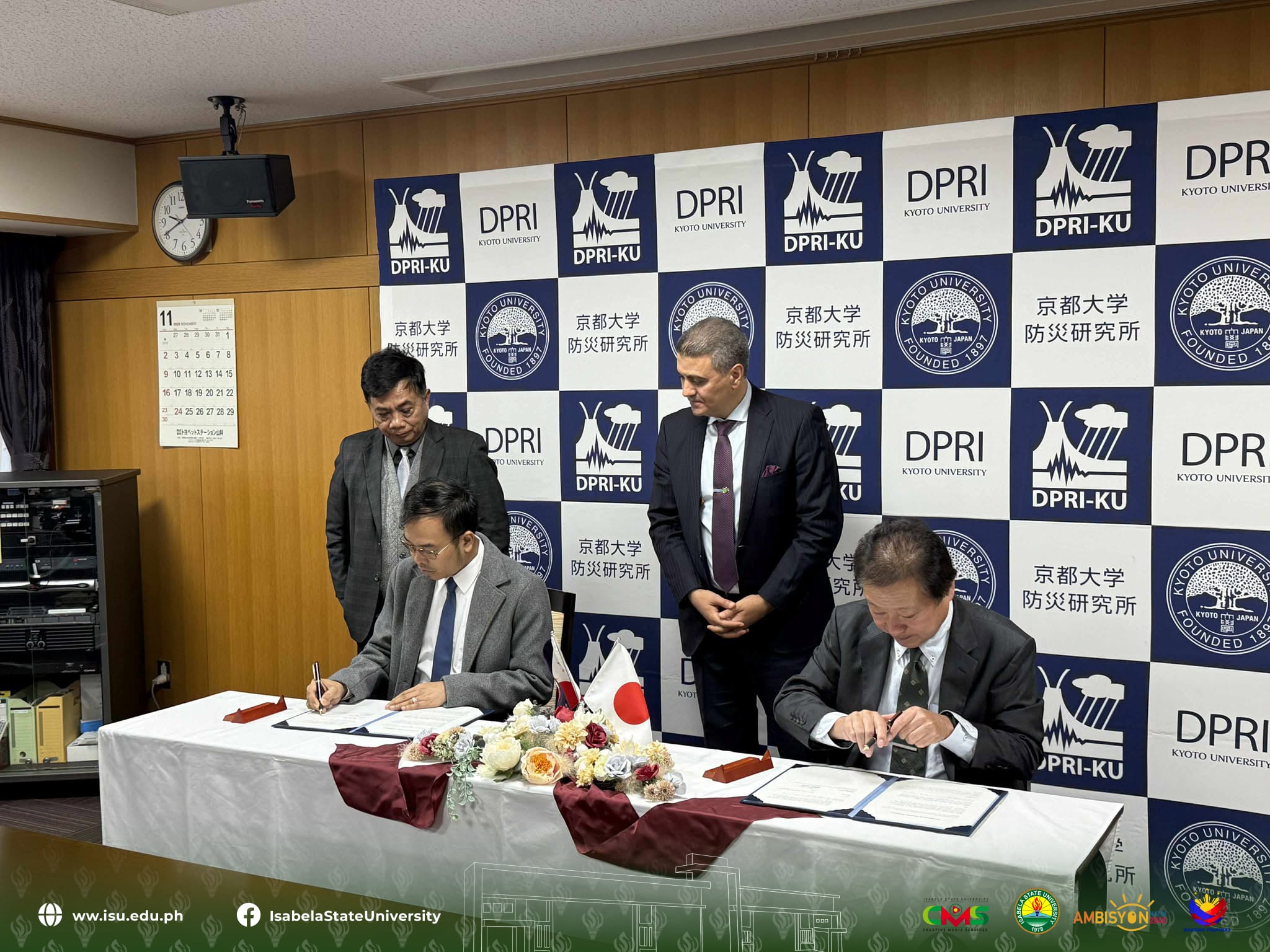 ISU - CC, DPRI-KU formalize research ties in CRA signing